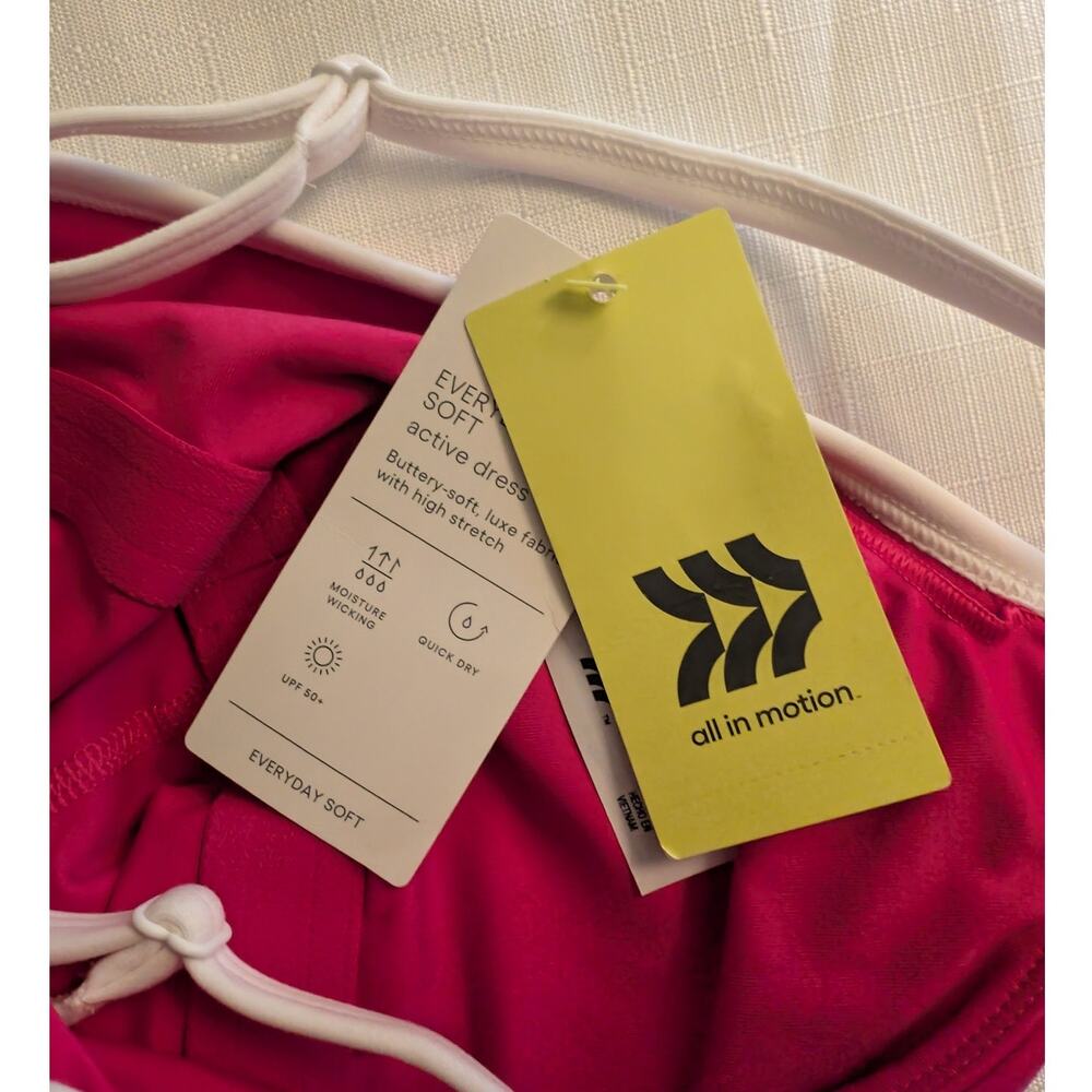 All In Motion Small Pink Athletic Dress With Shorts - Picture 4 of 9
